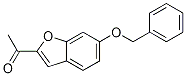 1-[6-(benzyloxy)-1-benzofuran-2-yl]ethan-1-one Structure