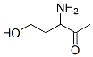 2-Pentanone, 3-amino-5-hydroxy- (9CI) Structure