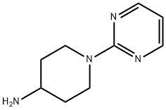 1-(2-Pyrimidinyl)-4-piperidinamine 구조식 이미지