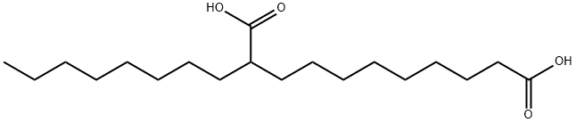 2-octylundecanedioic acid Structure