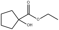 ETHYL 1-HYDROXYCYCLOPENTANE-CARBOXYLATE Structure