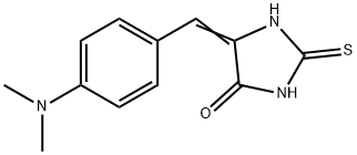 5-(4-디메틸아미노-벤질리덴)-2-티옥소-이미다졸리딘-4-온 구조식 이미지