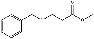 3-(Benzyloxy)propionic acid methyl ester Structure