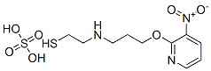 2-[3-(3-Nitro-2-pyridyloxy)propyl]aminoethanethiol sulfate Structure