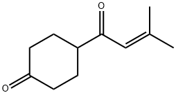 Cyclohexanone, 4-(3-methyl-1-oxo-2-butenyl)- (9CI) 구조식 이미지