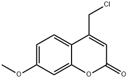 4-CHLOROMETHYL-7-METHOXY-CHROMEN-2-ONE 구조식 이미지