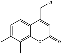 4-클로로메탄-7,8-디메틸-클로로-2-온 구조식 이미지