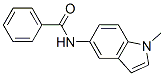 Benzamide, N-(1-methyl-1H-indol-5-yl)- (9CI) Structure