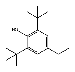 2,6-디-t-부틸-4-에틸페놀 구조식 이미지