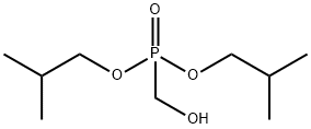 bis(2-methylpropoxy)phosphorylmethanol Structure