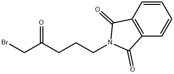 2-(5-Bromo-4-oxopentyl)-1H-isoindole-1,3(2H)-dione Structure