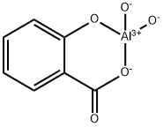 dihydroxyaluminium salicylate Structure