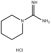 PIPERIDINE-1-CARBOXIMIDAMIDEHYDROCHLORIDE Structure