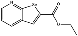 셀레놀로[2,3-b]피리딘-2-카르복실산에틸에스테르 구조식 이미지
