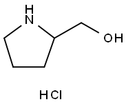 pyrrolidin-2-ylMethanol hydrochloride 구조식 이미지