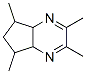5H-Cyclopentapyrazine,4a,6,7,7a-tetrahydro-2,3,5,7-tetramethyl-(9CI) Structure