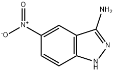 3-Amino-5-nitroindazole 구조식 이미지