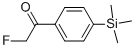 Ethanone, 2-fluoro-1-[4-(trimethylsilyl)phenyl]- (9CI) Structure