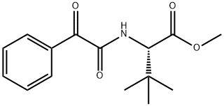 L-VALINE, 3-METHYL-N-(OXOPHENYLACETYL)-, METHYL ESTER Structure