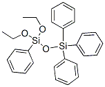 diethoxytetraphenyldisiloxane Structure