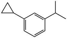 벤젠,1-사이클로프로필-3-(1-메틸에틸)-(9CI) 구조식 이미지