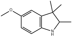 5-Methoxy-2,3,3-trimethylindolenine 구조식 이미지