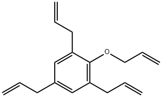 2,4,6-TRIALLYL PHENYL ALLYL ETHER Structure