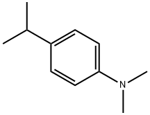 벤젠아민,N,N-디메틸-4-(1-메틸에틸)-(9CI) 구조식 이미지