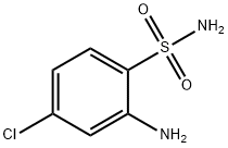 2-amino-4-chlorobenzenesulphonamide Structure