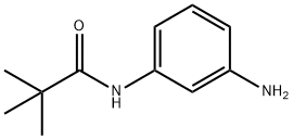N-(3-아미노페닐)-2,2-디메틸프로판아미드 구조식 이미지