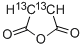 MALEIC ANHYDRIDE (2,3-13C2) Structure