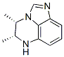 4H-Imidazo[1,5,4-de]quinoxaline,5,6-dihydro-4,5-dimethyl-,cis-(9CI) Structure