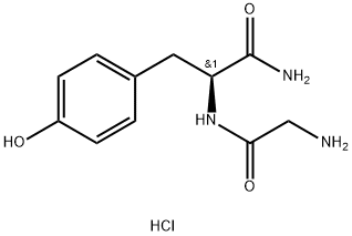 GLY-TYR AMIDE HYDROCHLORIDE Structure