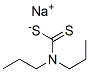 N,N-디프로필디티오카르밤산나트륨염 구조식 이미지