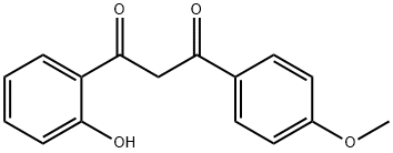 1-(1-hydroxyphenyl)-3-(4-methoxyphenyl)propane-1,3-dione 구조식 이미지