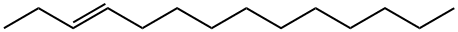 3-TETRADECENE,(E)- Structure