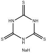 Trithiocyanuric acid monosodium salt Structure