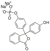 Phenolphthalein phosphate disodium salt Structure
