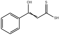 2-Propene (dithioic) acid, 3-hydroxy-3-phenyl- Structure