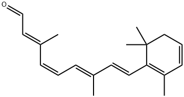 11-cis-3,4-Didehydro Retinal Structure