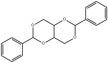2,6-디페닐테트라히드로[1,3]디옥시노[5,4-d]-1,3-디옥신 구조식 이미지