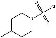 4-메틸피페리딘-1-설포닐클로라이드(SALTDATA:FREE) 구조식 이미지