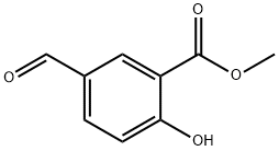 Methyl 5-formyl-2-hydroxybenzoate Structure