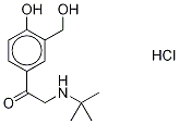 SalbutaMon Hydrochloride Structure