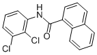 N-(2,3-디클로로페닐)-1-나프타미드 구조식 이미지