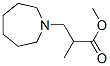 메틸헥사하이드로-알파-메틸-1H-아제핀-1-프로피오네이트 구조식 이미지