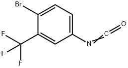 4-BROMO-2-(TRIFLUOROMETHYL)PHENYL ISOCYANATE Structure