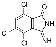 4,5,7-Trichloro-3-iminoisoindolin-1-one Structure