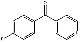 4-(4-플루오로벤졸)피리딘 구조식 이미지