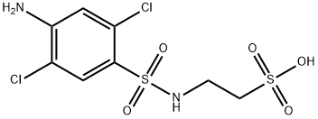 2,5-DICHLORO ANILINE-4-SULFON TAURIDE Structure